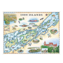 Load image into Gallery viewer, 1000 Islands 1000 Piece Jigsaw Puzzle Xplorer Maps

