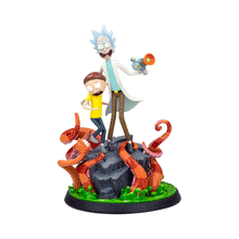 Load image into Gallery viewer, Rick and Morty Statue
