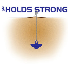 Load image into Gallery viewer, 2 Pack of Dig and Hold Anchoring System for Sand and Snow - NEW PRODUCT!
