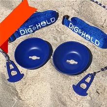 Load image into Gallery viewer, 2 Pack of Dig and Hold Anchoring System for Sand and Snow - NEW PRODUCT!
