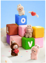 Load image into Gallery viewer, Pop Mart Labubu Pin for Love Series Blind Box (N-Z) Blue
