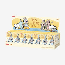 Load image into Gallery viewer, Pop Mart Labubu Pin for Love Series Blind Box (A-M) Yellow
