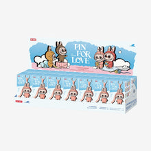 Load image into Gallery viewer, Pop Mart Labubu Pin for Love Series Blind Box (N-Z) Blue
