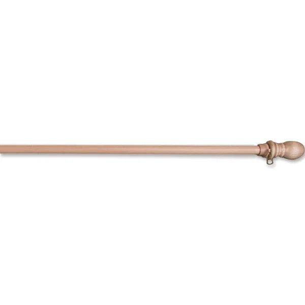60 in. Wood Flag Pole w/ Rotating Sleeve