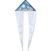 Load image into Gallery viewer, 24.5 Inch Coloring Flo Tail Delta kites
