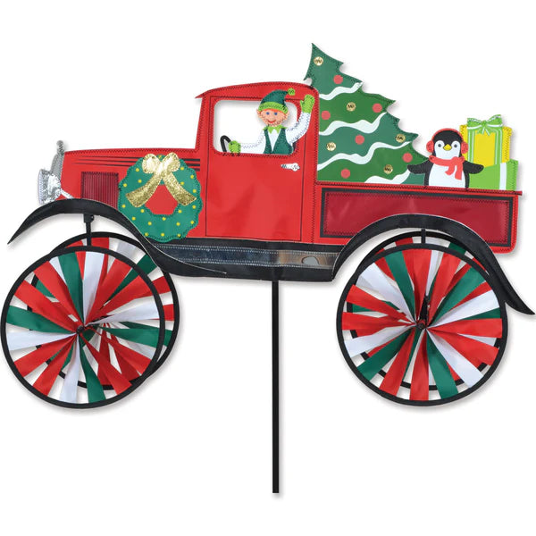 28 Inch Christmas Truck spinner