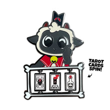 Load image into Gallery viewer, Tarot Lamb Turner Pin - Cult of the Lamb
