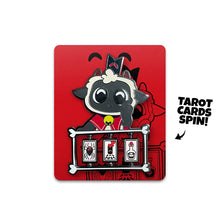 Load image into Gallery viewer, Tarot Lamb Turner Pin - Cult of the Lamb
