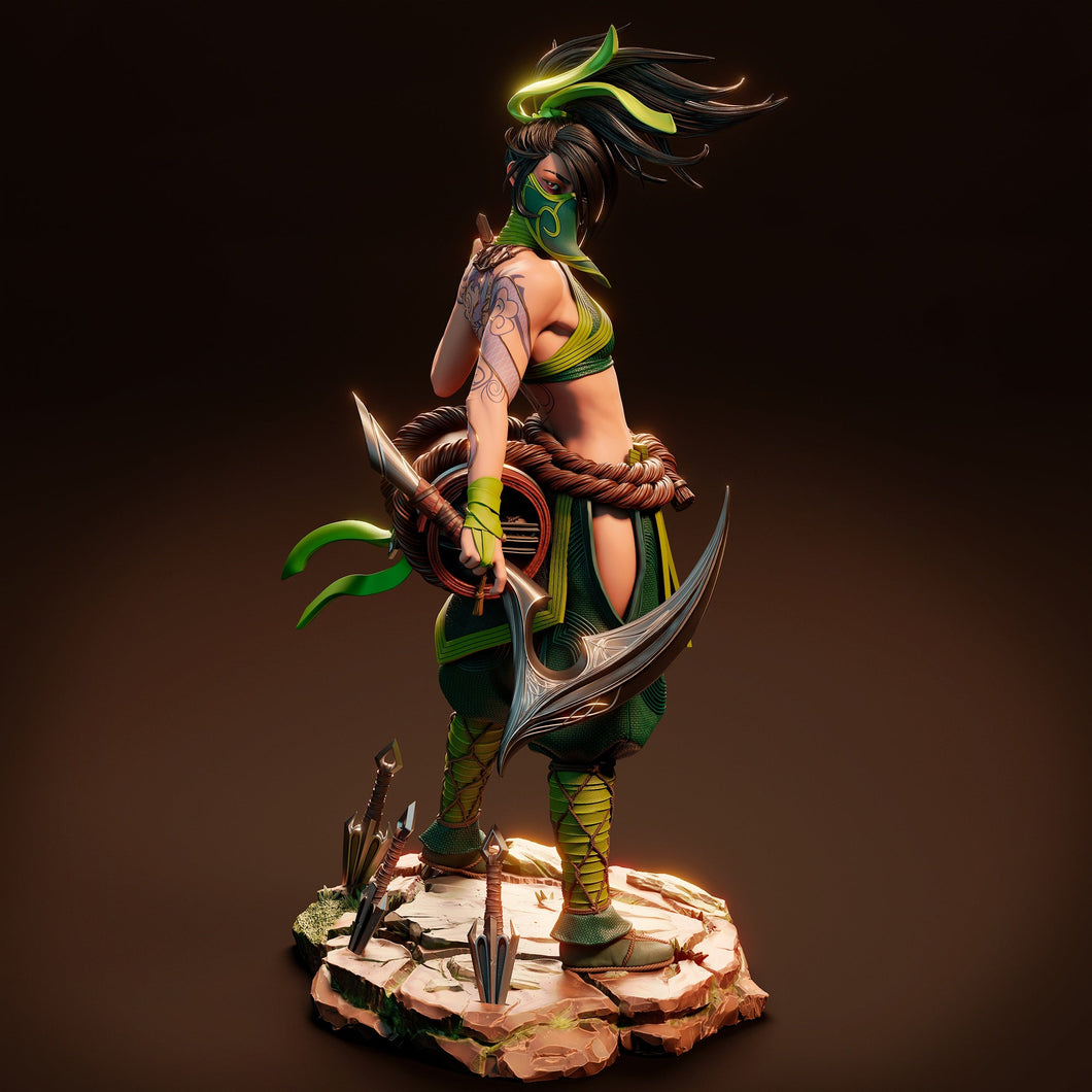Akali - League of Legends (SFW/NSFW 18+) - 1:6, 1:9 Scale