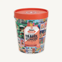 Load image into Gallery viewer, 50 Inspiring Travel Destinations Bucket List 1000 Piece Jigsaw Puzzle Ridley
