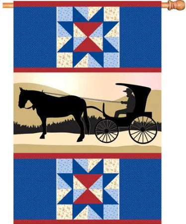 Amish Country 28 inch flag