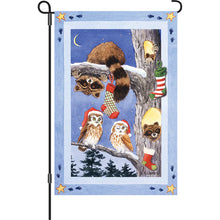 Load image into Gallery viewer, Woodland Stockings 12 and 28 inch flags
