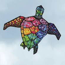 Load image into Gallery viewer, 65 Inch Tall Nylon 54 inch wide Turtle Kite
