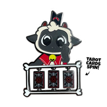 Load image into Gallery viewer, Tarot Lamb Turner Pin - Cult of the Lamb
