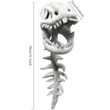 Load image into Gallery viewer, 80 CENTIMETER LONG DINOSAUR SKELETON PLUSH COSTUME
