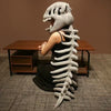 80 CENTIMETER LONG DINOSAUR SKELETON PLUSH COSTUME