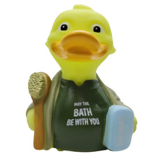 Load image into Gallery viewer, May The Bath Be With You Collectible Duck
