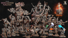 Load image into Gallery viewer, 3D Printed Archvillain Games Agama Shattered Valley - Agama Telcoans 28mm 32mm D&amp;D
