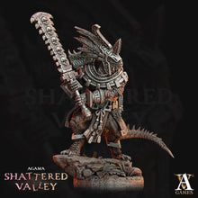 Load image into Gallery viewer, 3D Printed Archvillain Games Agama Shattered Valley - Agama Aztical 28mm 32mm D&amp;D

