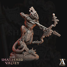 Load image into Gallery viewer, 3D Printed Archvillain Games Agama Shattered Valley - Agama Jungle Scouts 28mm 32mm D&amp;D
