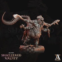 Load image into Gallery viewer, 3D Printed Archvillain Games Agama Shattered Valley - Agama Telcoans 28mm 32mm D&amp;D
