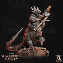 Load image into Gallery viewer, 3D Printed Archvillain Games Agama Shattered Valley - Agama Telcoans 28mm 32mm D&amp;D
