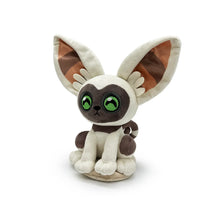 Load image into Gallery viewer, AVATAR THE LAST AIRBENDER Momo Plush toy with large ears and green eyes on a white background Right side view
