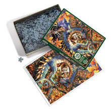 Load image into Gallery viewer, Abby&#39;s Dragon 1000 Piece Jigsaw Puzzle Cobble Hill
