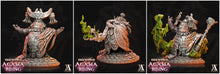 Load image into Gallery viewer, 3D Printed Archvillain Games Acolytes of Ziskal Old World Agama Rising 28 32mm D&amp;D
