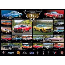 Load image into Gallery viewer, American Cars of the 1960s 1000 Piece Jigsaw Puzzle Eurographics
