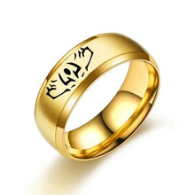Load image into Gallery viewer, Anime Jujutsu Kaisen Ryomen Sukuna Itadori Yuji Ring Cosplay Stainless Steel Ring Jewelry Accessories
