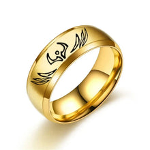 Load image into Gallery viewer, Anime Jujutsu Kaisen Ryomen Sukuna Itadori Yuji Ring Cosplay Stainless Steel Ring Jewelry Accessories
