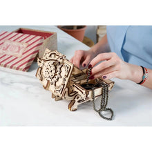 Load image into Gallery viewer, Antique Box 3D Wood Model Kit UGEARS
