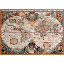 Load image into Gallery viewer, Antique World Map 1000 Piece Jigsaw Puzzle Eurographics
