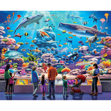 Load image into Gallery viewer, Aquarium 500 Piece Jigsaw Puzzle Boardwalk
