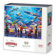 Load image into Gallery viewer, Aquarium 500 Piece Jigsaw Puzzle Boardwalk
