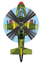 Load image into Gallery viewer, FlightZone 54 inch tall Attack Copter
