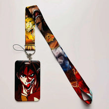 Load image into Gallery viewer, Attack On Titan Card Holder Lanyards Keys Neck Strap Card Badge Keychains For Anime Otaku Fans Gifts
