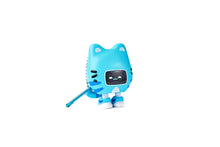 Load image into Gallery viewer, Beepboop MIaoMiao Blue robot toy with a black screen on a white background
