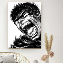 Load image into Gallery viewer, Berserk Posters, Anime Poster DIY Vintage Movie Poster Wall Art
