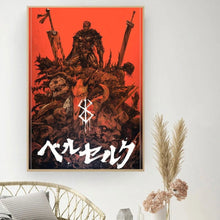 Load image into Gallery viewer, Berserk Posters, Anime Poster DIY Vintage Movie Poster Wall Art
