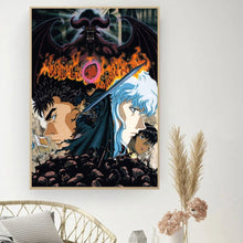 Load image into Gallery viewer, Berserk Posters, Anime Poster DIY Vintage Movie Poster Wall Art

