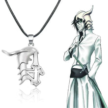 Load image into Gallery viewer, Bleach Ulquiorra Cifer Mask Anime Necklace Fashion Broken Masks Pendant Metal Choker Necklace
