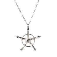 Load image into Gallery viewer, Bleach Ulquiorra Cifer Mask Anime Necklace Fashion Broken Masks Pendant Metal Choker Necklace

