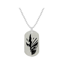 Load image into Gallery viewer, Bleach Ulquiorra Cifer Mask Anime Necklace Fashion Broken Masks Pendant Metal Choker Necklace
