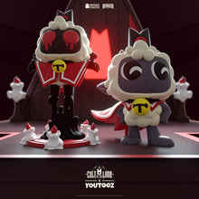 Load image into Gallery viewer, Lamb and posessed Lamb on a dark temple backgroung
