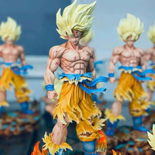 Load image into Gallery viewer, Dragon Ball Z Super Saiyan Son Goku Figure LED SSJ Action Figurines Collection 34 CM
