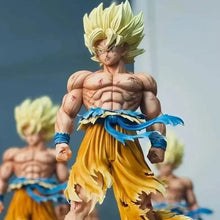 Load image into Gallery viewer, Dragon Ball Z Super Saiyan Son Goku Figure LED SSJ Action Figurines Collection 34 CM
