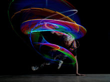 Load image into Gallery viewer, Ready to Ship Atomic V LED Hoops
