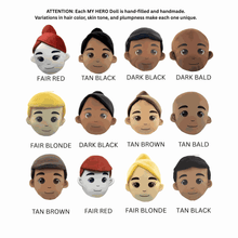 Load image into Gallery viewer, Firefighter Plush Doll, Custom Recordable Comfort Doll
